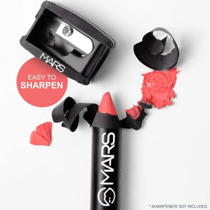 MARS Long Lasting Crayon Lipstick up to 12 Hours Stay | Matte Finish | Waterproof | Won't Smudge Won't Budge Lip Crayon (3.5 gm) (12-I Am Fierce) thumbnail 2